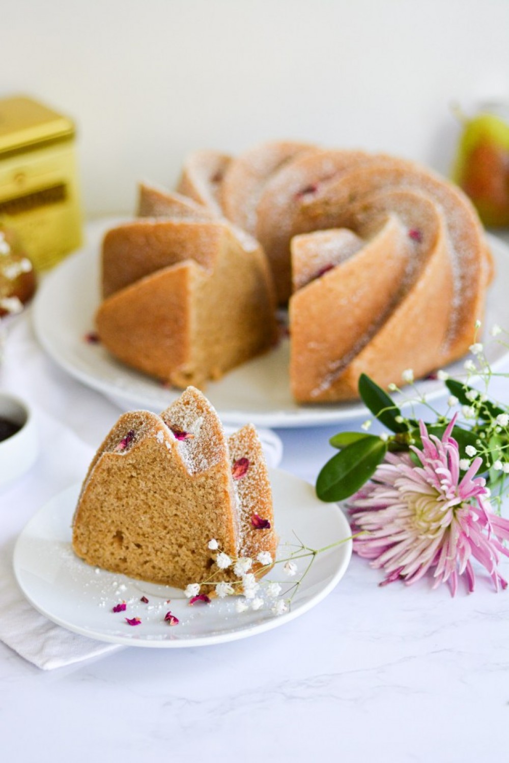 Eggless Pound Cake Recipe - Spice Up The Curry