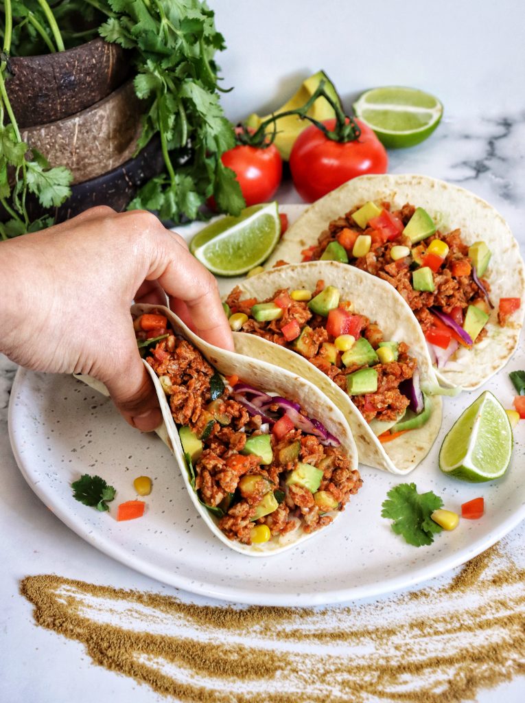 Mexican Mince Tacos – Vegan Easy - veganeasy.org